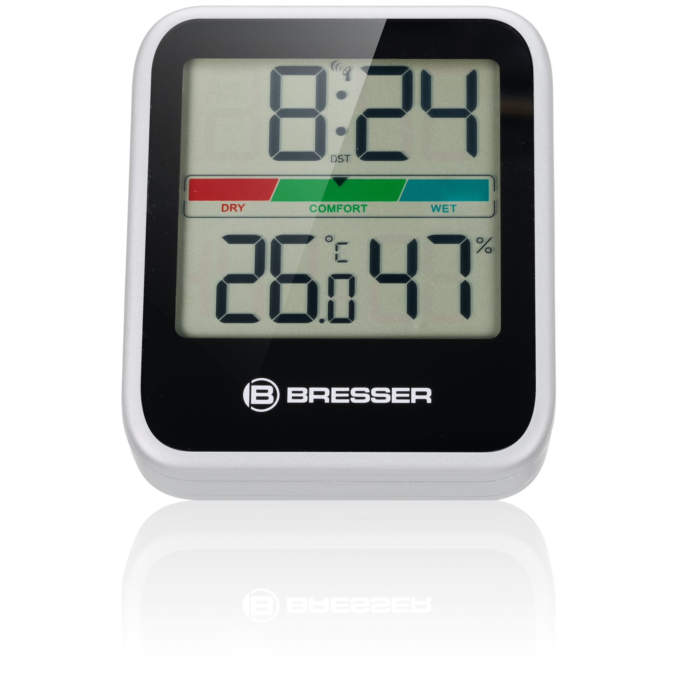 BRESSER Climate Monitor Thermo- / Hygrometer DCF 3er-Set (Refurbished)