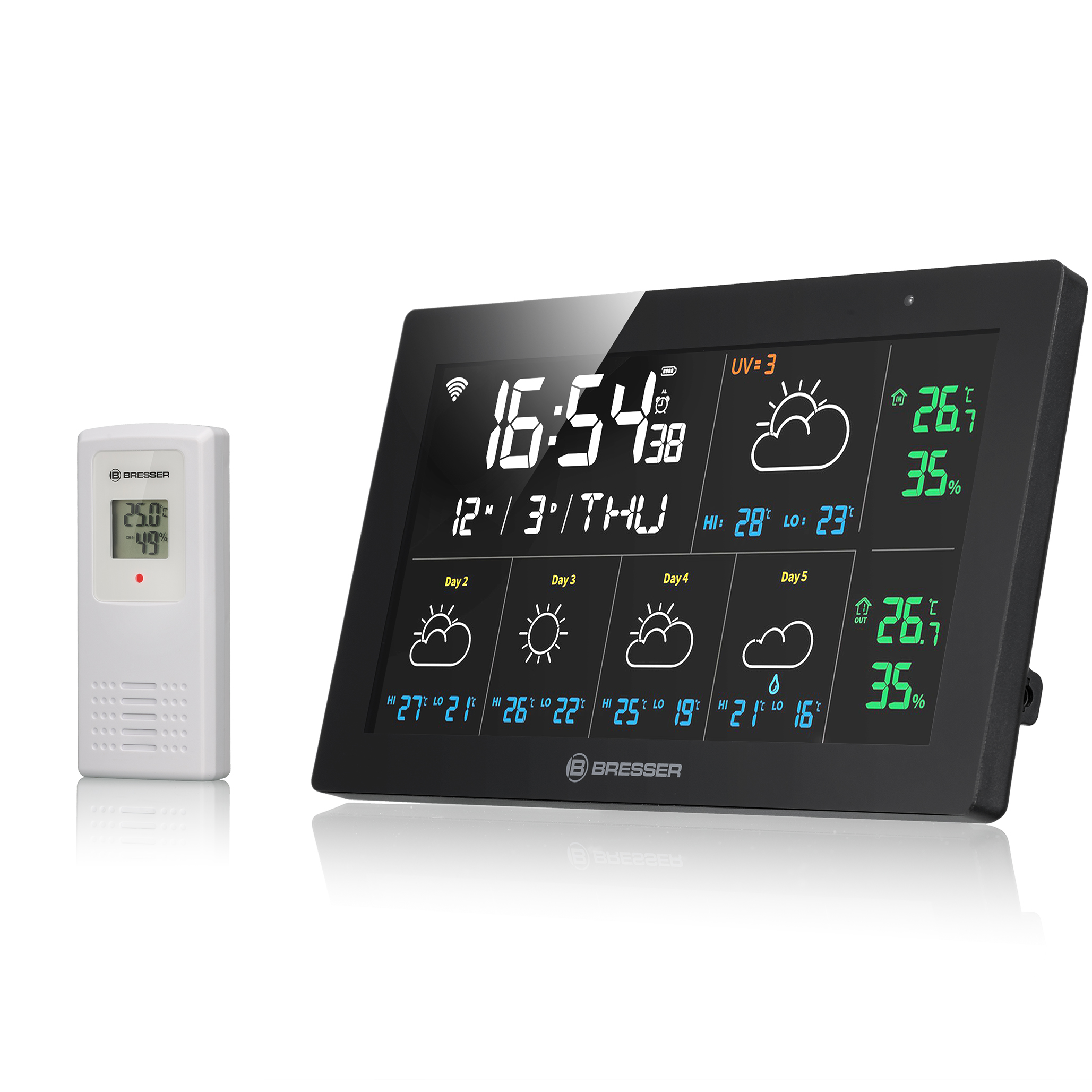 BRESSER Smart Home Funkwetterstation ClimateConnect CL