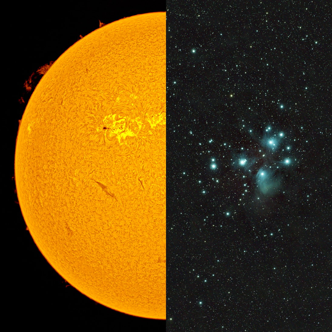 LUNT LS100MT/B3400R&P Allround APO Teleskop für Sonne + Sternenhimmel