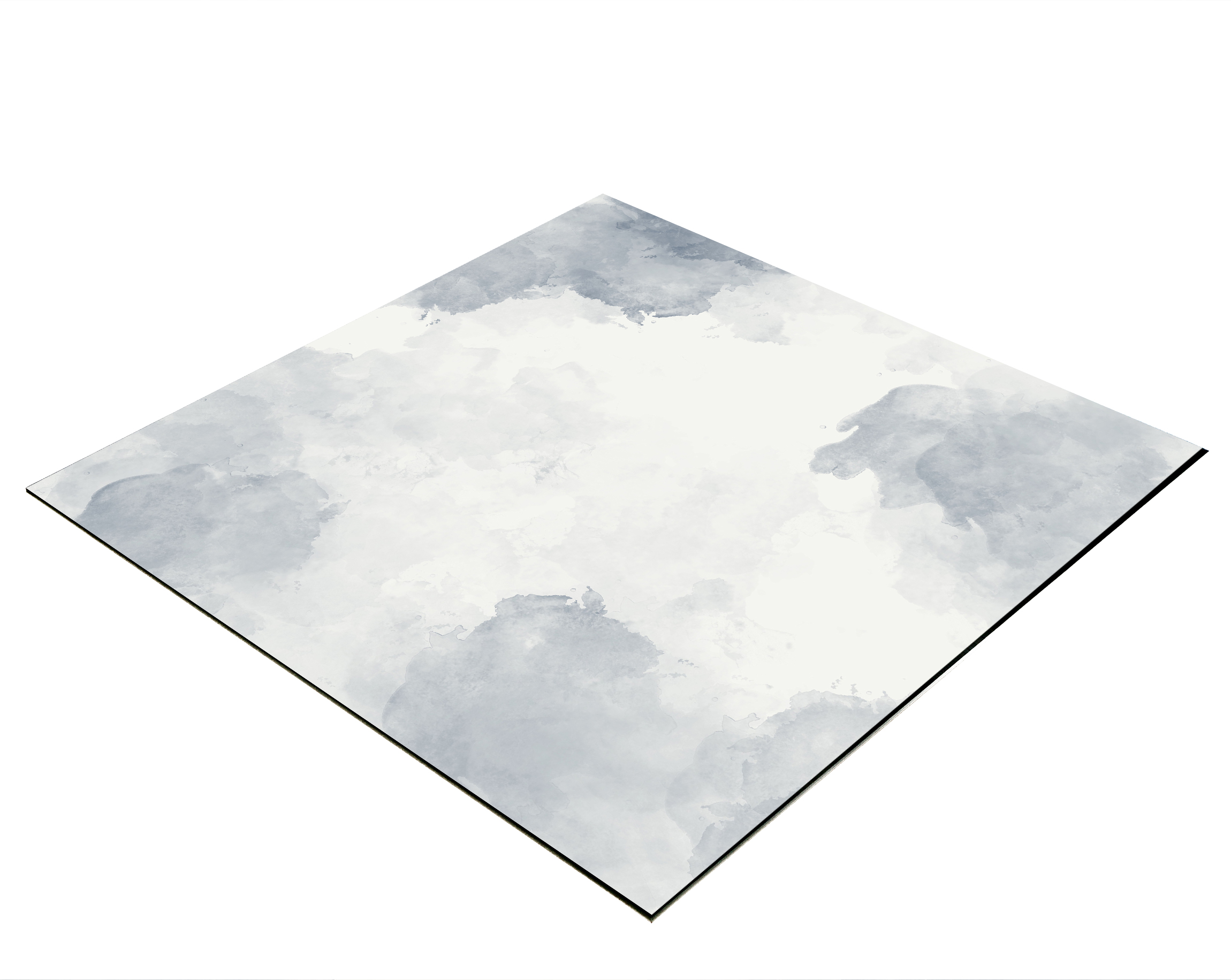 BRESSER Flatlay Hintergrund für Legebilder 40 x 40cm graue Wolken