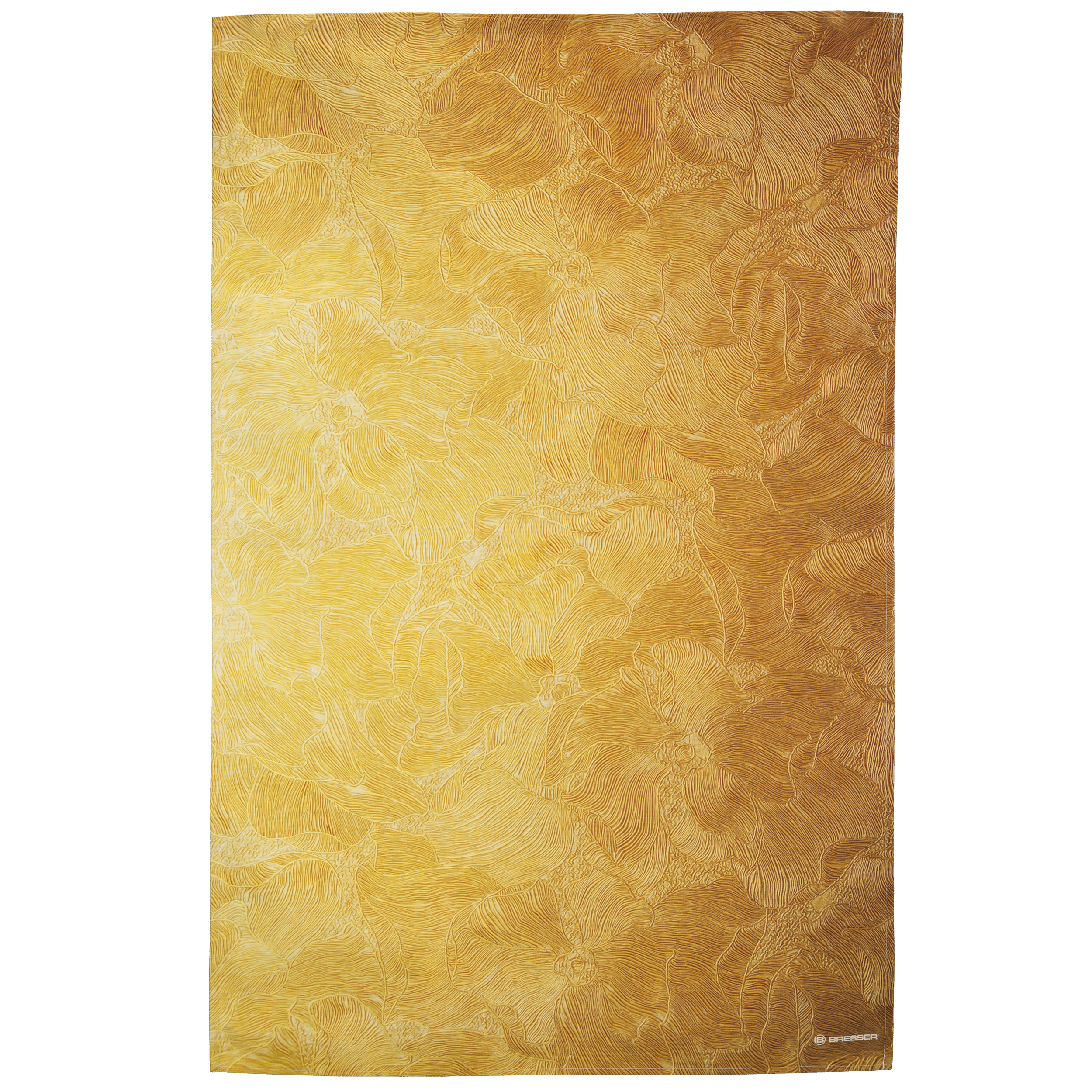 BRESSER Hintergrundstoff mit Fotomotiv 80 x 120 cm - Golden Flower